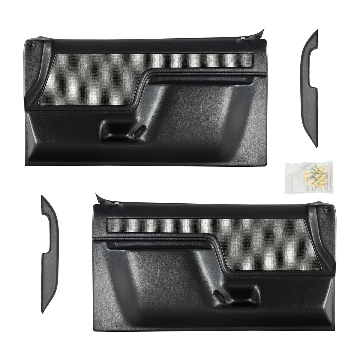 1987-1991 Ford F-Series Pickup & Bronco Door Panel & Padded Armrest Kit